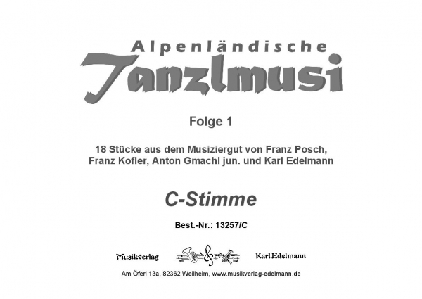 Alpenländische Tanzlmusi Folge 1